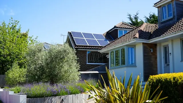 Photovoltaikanlage auf einem Dach